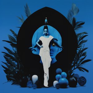 Elegante Blaue Vision