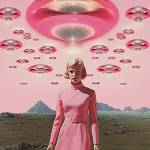 Rosa UFO-Invasion