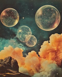 Surreale Kosmische Landschaft von Samantha Hearn