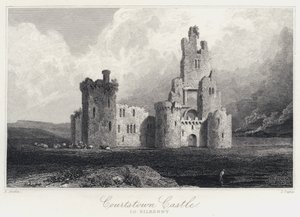 Courtstown Castle, Co Kilkenny (Gravur) von Samuel (after) Austin