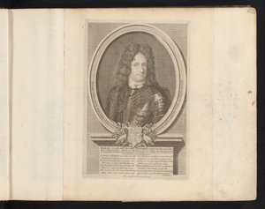 Porträt von Erik Jönssen Dahlberg (Suecia Antiqua et Hodierna) von Samuel Blesendorf