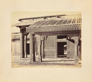 Futtypore Sikri; Der Palast der Sultana von Konstantinopel, Akbars türkische Frau von Samuel Bourne