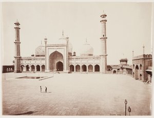 Ansicht einer Moschee, ca. 1860 (Albuminabzug von Glasnegativ) von Samuel Bourne