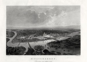 St. Petersburg, Russland, 19. Jahrhundert von Samuel Bradshaw