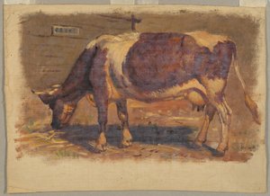 Studien. Kühe, August 1876