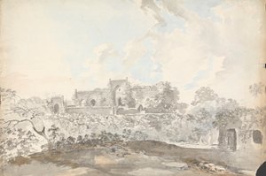 Alte Moschee in Rajemahl [Rajmahal] von Samuel Davis
