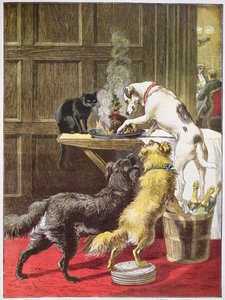 Weihnachtstag: Der Ungebetene von Samuel Edmund (after) Waller