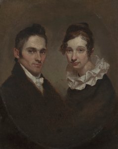 Reverend Hiram Bingham und Sybil Moseley Bingham (1789) von Samuel Finley Breese Morse