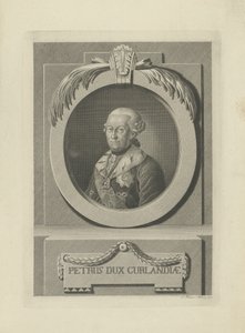Peter von Biron, Herzog von Kurland und Semgallen von Samuel Gottlieb Kuetner