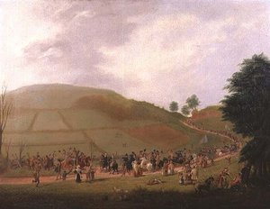 Der Wahlzug von Sir William Miles (1797-1878)