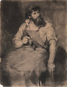 Schmiede, Studie für Das Gericht von Samuel H. Crone