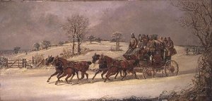 Postkutsche von Ipswich nach London