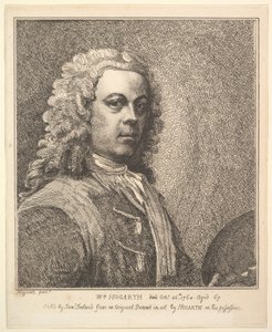 William Hogarth, Selbstporträt, 1785