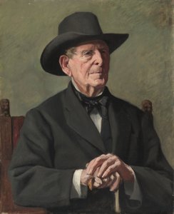 Porträt eines "alten Seekapitäns" von Samuel Isham