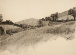 Landschaft auf dem Land, 1884