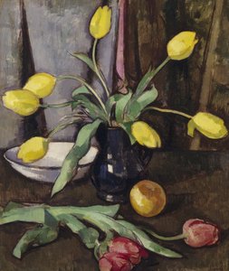 Stillleben mit Tulpen von Samuel John Peploe