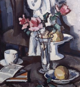 Stillleben mit roten Rosen, ca. 1931