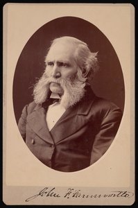 Porträt von John Franklin Farnsworth 1820-1897, vor 1897 von Samuel Montague Fassett