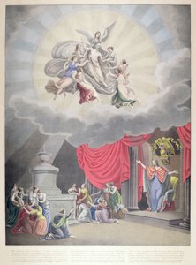 Die Apotheose von Washington, graviert von H. Weishaupt von Samuel Moore