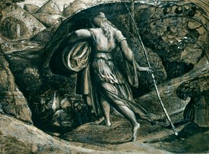 Ruth kehrt vom Ährenlesen zurück von Samuel Palmer von Samuel Palmer