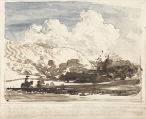 Die helle Wolke von Samuel Palmer