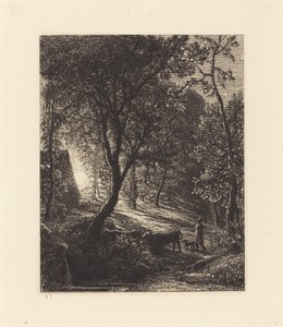 Das Häuschen des Hirten von Samuel Palmer