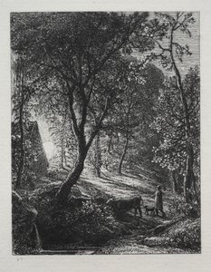 Das Hirtenhaus, 1850 von Samuel Palmer