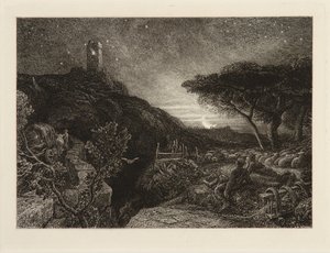 Der einsame Turm von Samuel Palmer