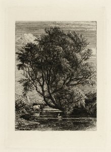 Die Weide von Samuel Palmer