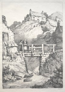 Eine Reihe alter Gebäude und ländlicher Hütten im Norden Englands: Runswick