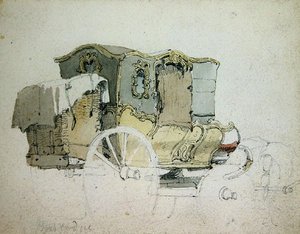 Ein Zierkutsche von Samuel Prout