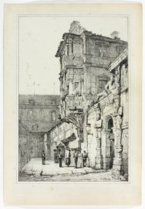 Altes Palais, Bamberg, aus Faksimiles von Skizzen aus Flandern und Deutschland