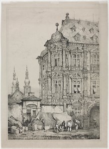 Schloss Martinsburg, Mainz, Deutschland von Samuel Prout