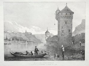 St. Goar und Rheinfels von Samuel Prout