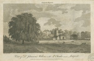 Lichfield - Dr. Johnsons Weidenbaum von Samuel Rawle