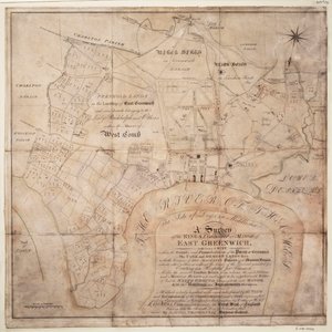 Eine Untersuchung der Königsherrschaft oder des Herrenhauses von East Greenwich