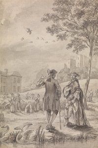 Eine Sonnenfinsternis zur Erntezeit von Samuel Wale