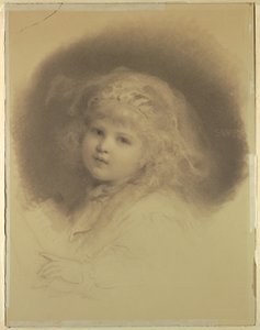 Porträt eines jungen Mädchens von Samuel Worcester Rowse