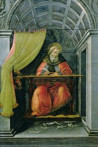 Der heilige Augustinus in seiner Zelle