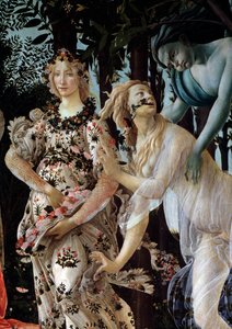 Der Frühling (Detail) von Sandro Botticelli