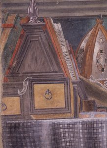Detail aus St. Augustinus in seiner Zelle