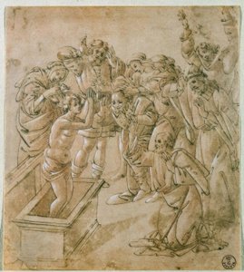 Die Auferweckung des Sohnes des Theophilus von Sandro Botticelli