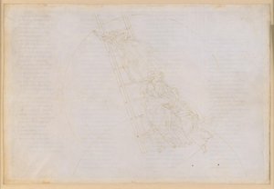 La Divina Commedia, Paradiso XXII. Siebte Planetensphäre (Himmel des Saturn): Bericht des heiligen Benedikt; Aufstieg über die Jakobsleiter zum Fixsternhimmel von Sandro Botticelli