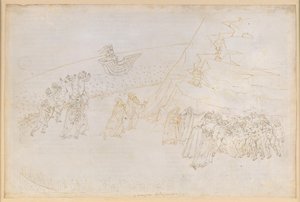 La Divina Commedia, Purgatorio III. Vorpurgatorium: Buße der im Kirchenbann Verstorbenen; Gespräch mit Manfred von Hohenstaufen