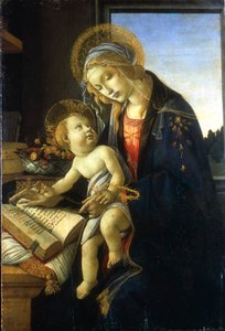Madonna mit Kind, Madonna des Buches von Sandro Botticelli