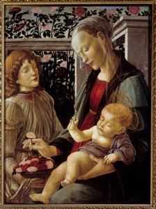Die Jungfrau und das Jesuskind von Sandro Botticelli
