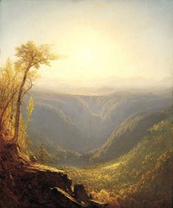 Eine Schlucht in den Bergen (Kauterskill Clove), 1862