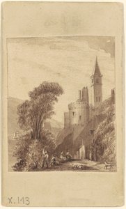 Schloss und Figuren von Sanford Robinson Gifford