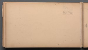 Skizzenbuch, Seite 17: Dixville Notch, Maine, 1859