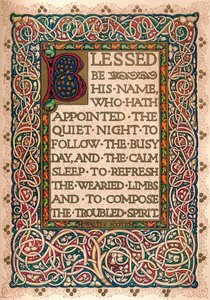 Illuminierte Handschrift zur Illustration von Walter Scotts Der Talisman, ca. 1830